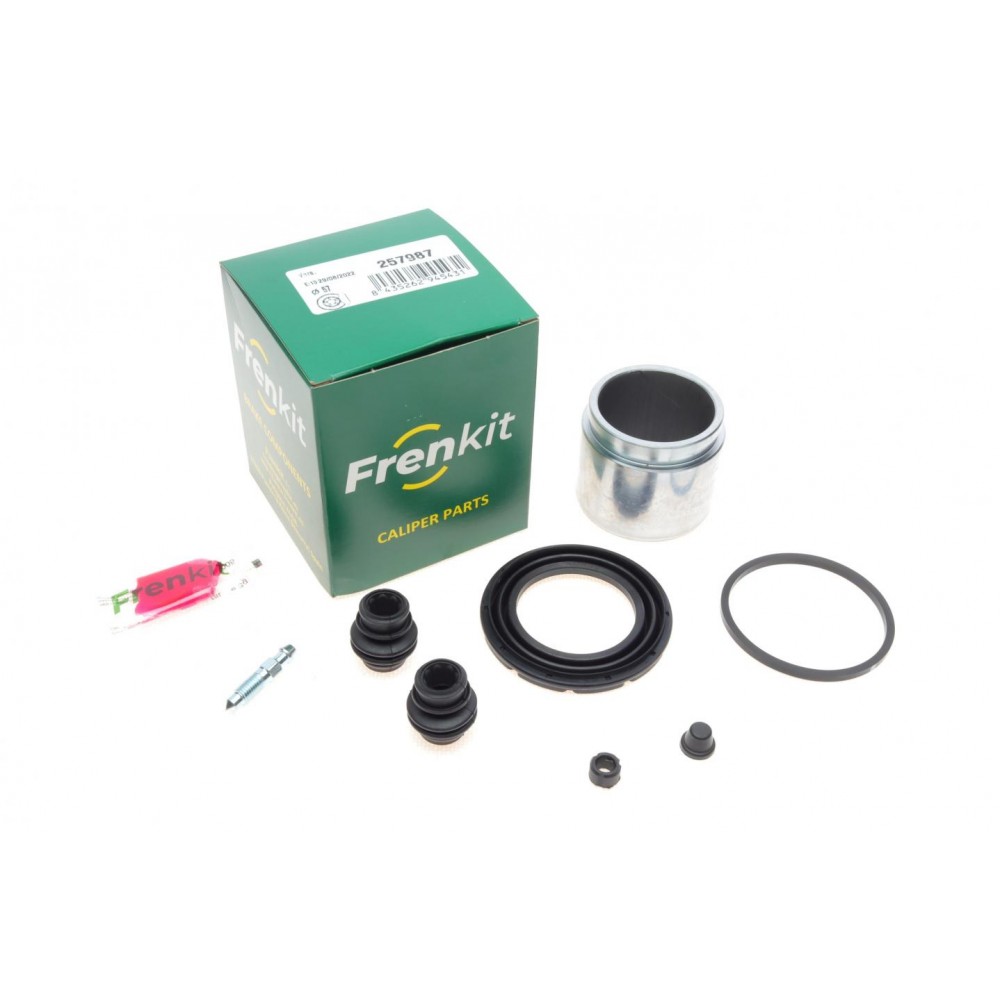 Ремкомплект супорта (переднього) Nissan Qashqai 13- (d=57mm) (+поршень) (Akebono)