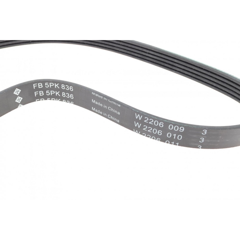Ремінь генератора BMW 3 (E46)/5 (E39) 1.8D/2.0D 98-03 (5PK836) M47 D20