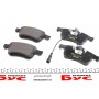 Колодки гальмівні (передні) Fiat Doblo 1.3-2.0D 10- (Teves)/(з датчиком) Q+