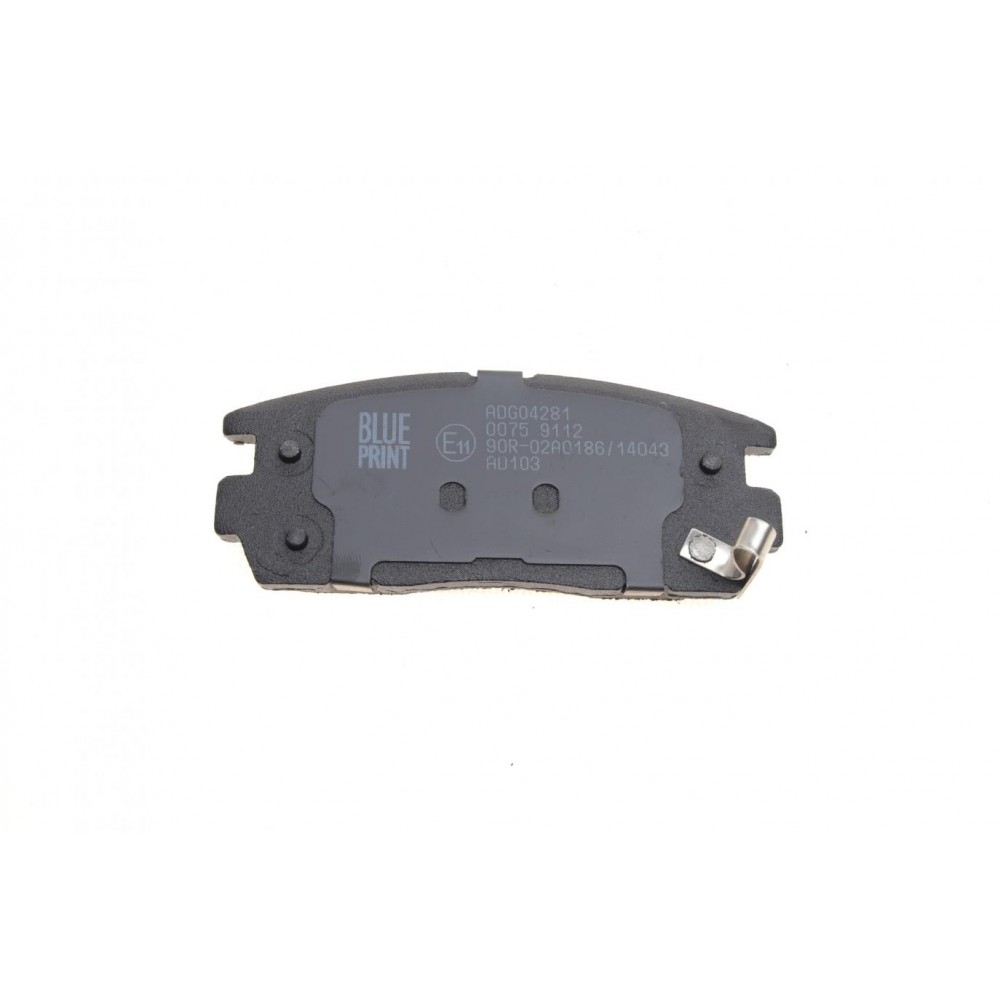 Колодки гальмівні (задні) Opel Antara/Chevrolet Captiva 2.0-3.2 06-