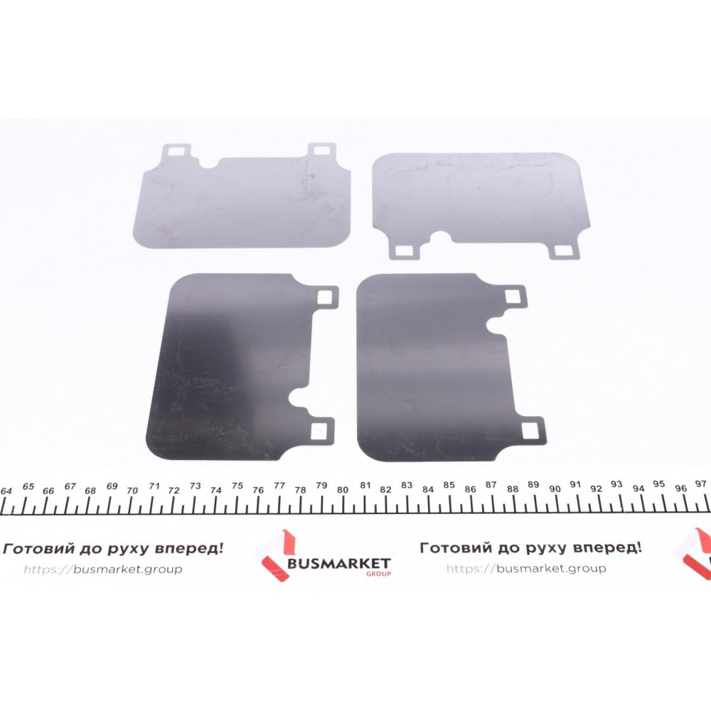 Колодки гальмівні (передні) BMW X5 (E70)/X6 (E71/E72) 06- (Brembo) Q+