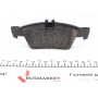 Колодки гальмівні (задні) MB E-class (W211/W212)/S-class (W220/W221) 98-(Teves)(з низьким продукуванням пилу)