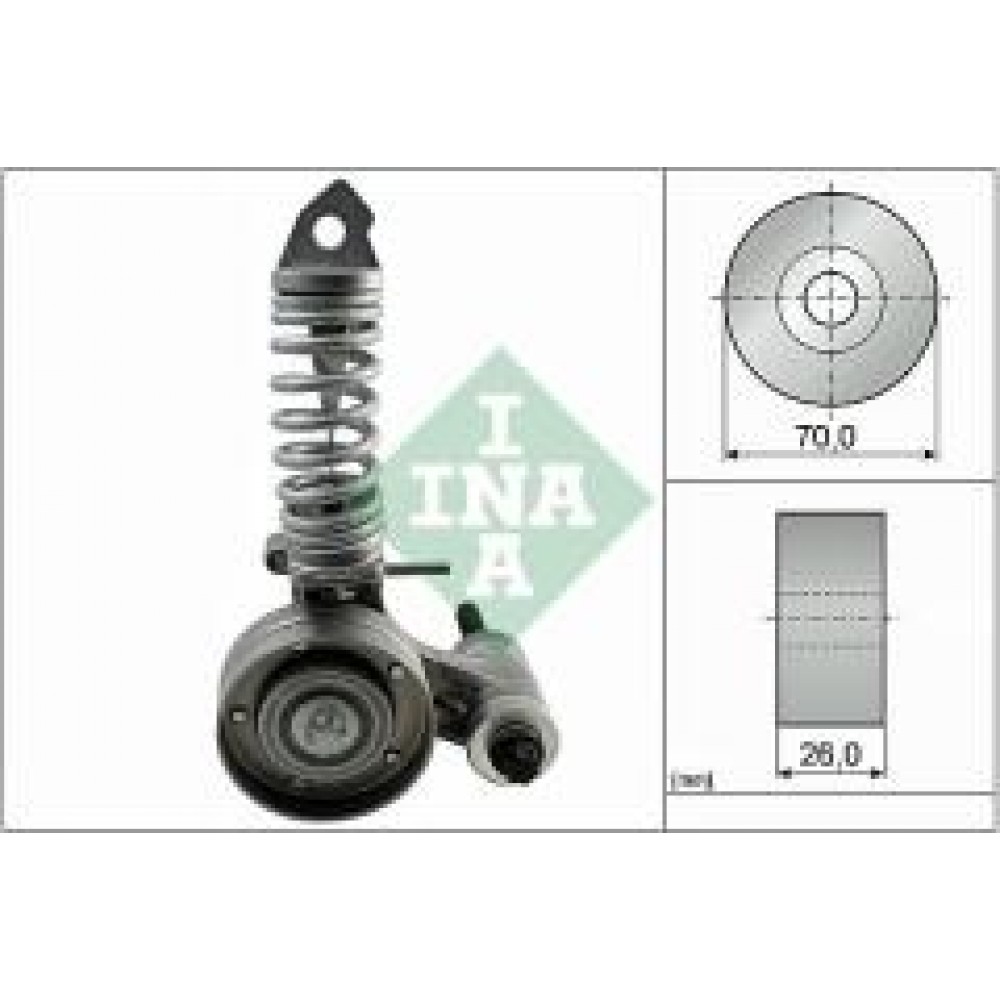 Натяжник ременя генератора Opel Astra G/Corsa C 1.2I 16V 98-