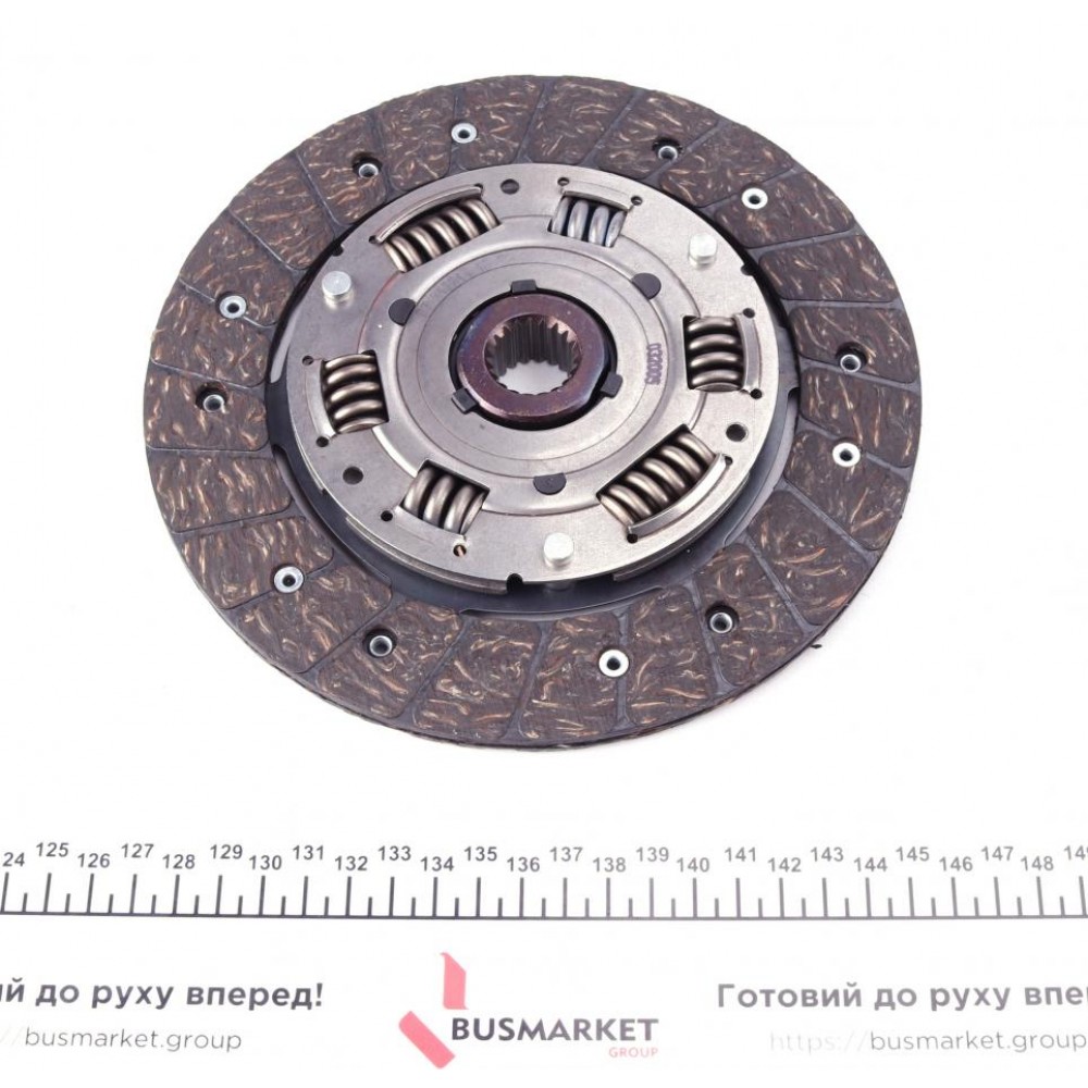 Комплект зчеплення Fiat Doblo 1.9 D 01- (d=200mm) (+вижимний)