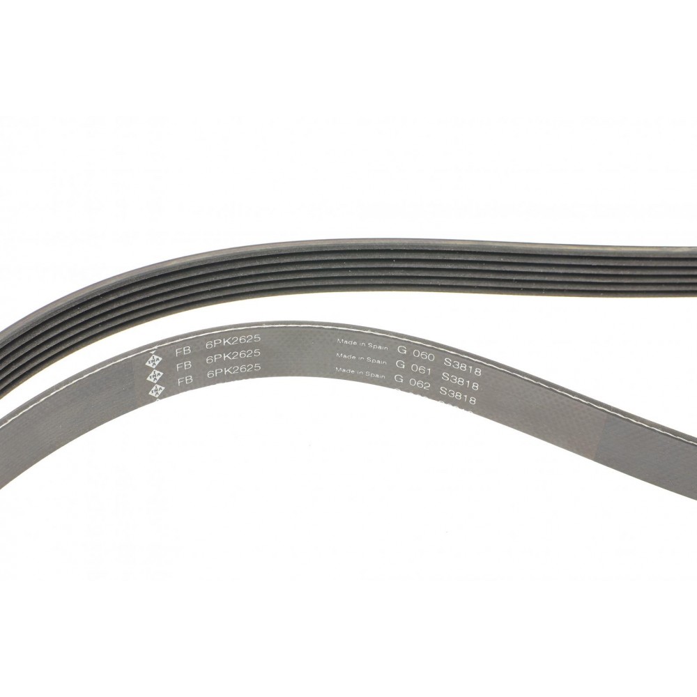 Ремінь генератора Mitsubishi Lancer 08-/Outlander 1.8-2.4 06-12 (6PK2625)
