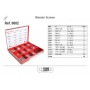 Комплект штуцерів прокачки гальм M6x1-M10x1/7x21.7-11x29.9 +заглушки (75шт.)