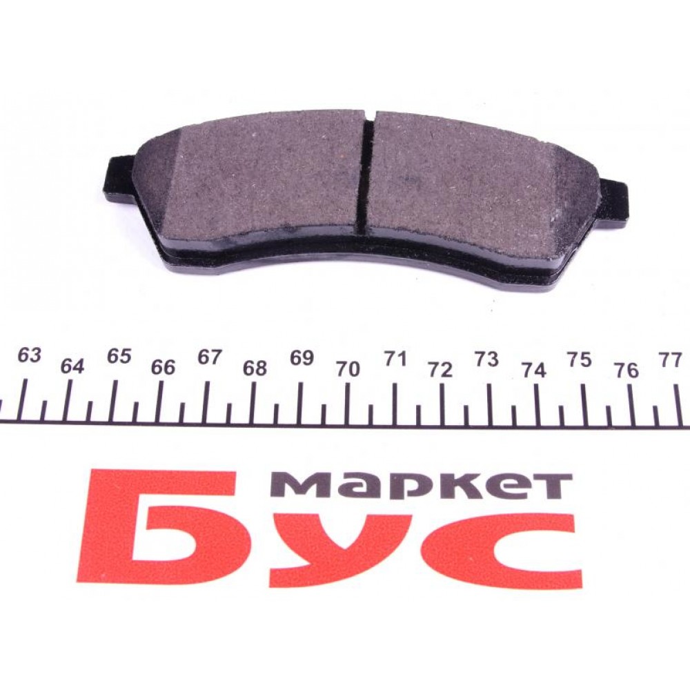 Колодки гальмівні (задні) Chevrolet Epica 2.0-2.5 05- (121.1x14.7)