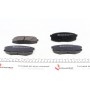 Колодки гальмівні (задні) Toyota Land Cruiser 200 08- (Advics)