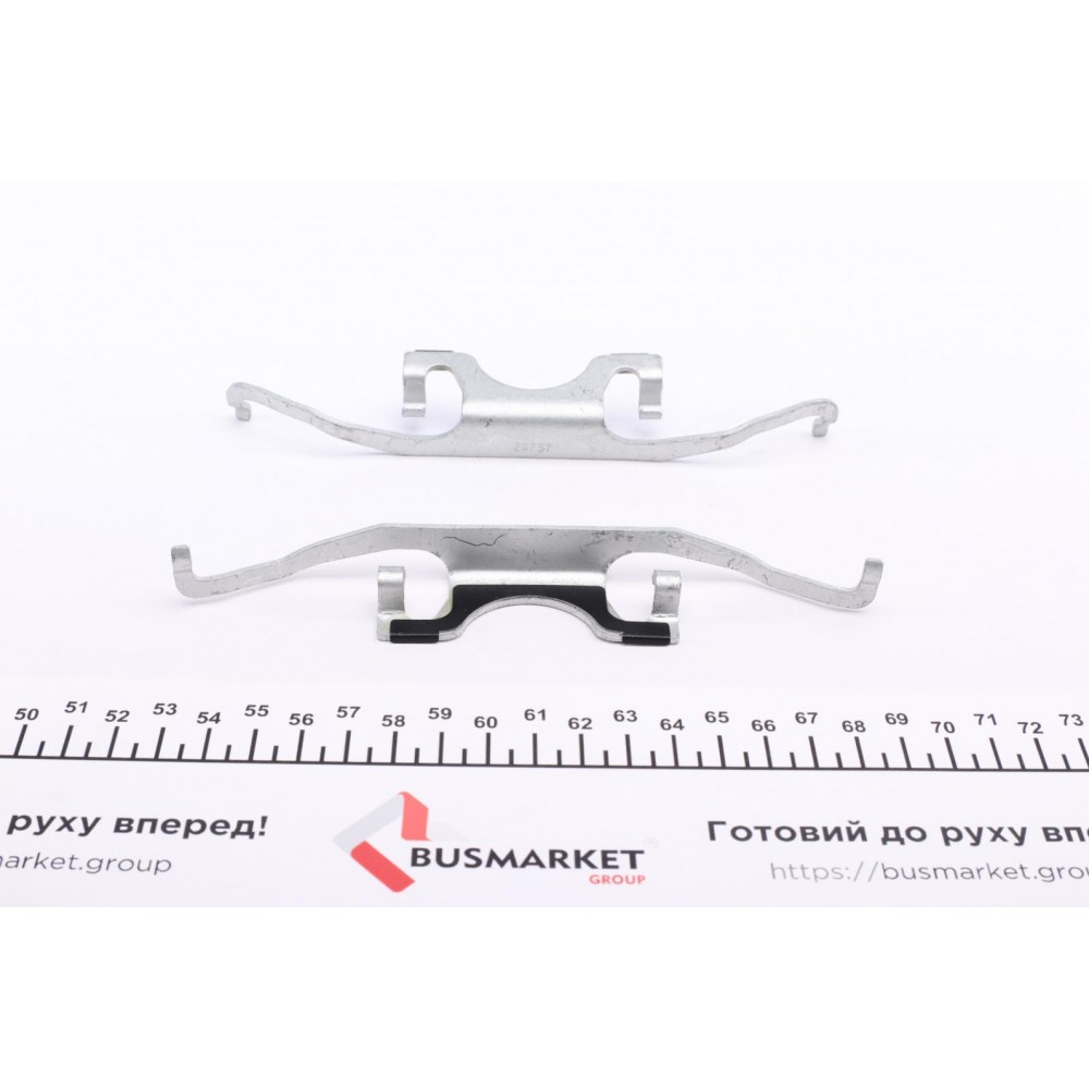 Планка супорта (переднього) прижимна (к-кт) BMW 5 (E39) 96-04 (Ate)