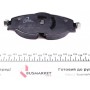 Колодки гальмівні (передні) Seat Leon/VW Golf VII 1.2TSI-2.0TDI 12- (з датчиком)