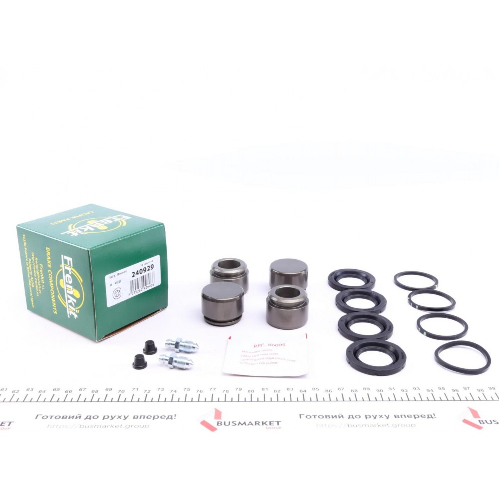Ремкомплект супорта (переднього) BMW 1 F20 10- (d=40mm) (Brembo) (+4 поршня)