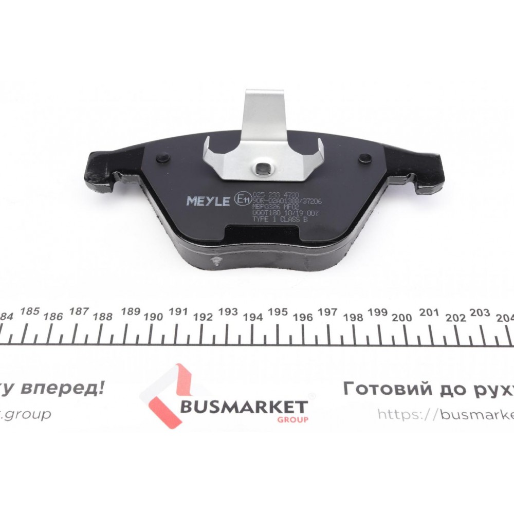 Колодки гальмівні (передні) BMW 3 (E90/E92/E93) 01-13 (Ate)
