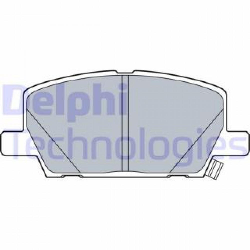 Колодки гальмівні (передні) Opel Insignia B 17-/ Mokka 12- (Mando) Q+