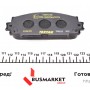 Колодки гальмівні (передні) Toyota Corolla 06/Yaris 05- (Akebono)