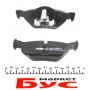 Колодки гальмівні (задні) BMW 1 (E81-82/E87-88)/3 (E90-93) 04-13/X1 (E84) 09-15