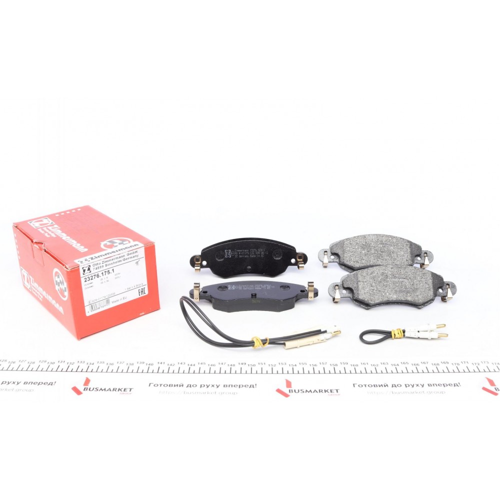 Колодки гальмівні (задні) Citroen C5 I/II 01- (Bendix-Bosch) (з датчиком)