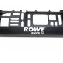 Рамка номерного знака ROWE, чорна