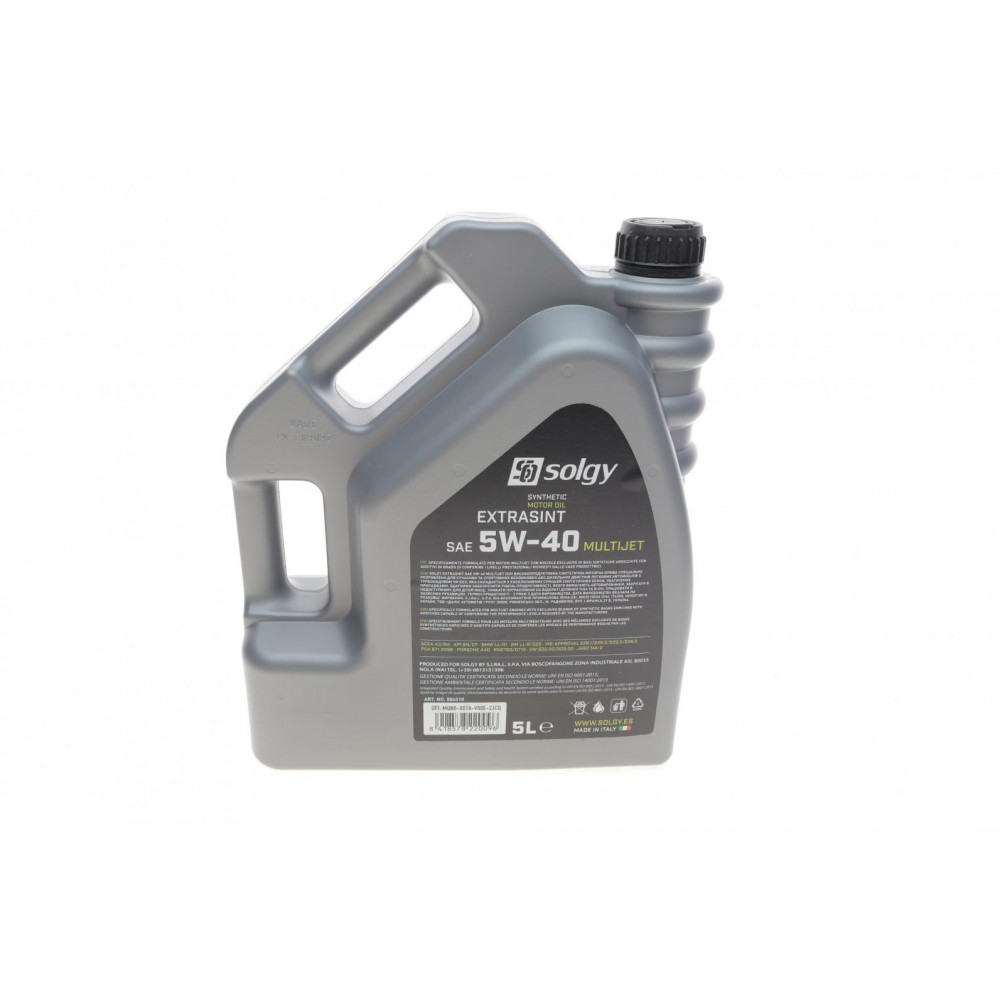 Олива 5W40 EXTRASINT MULTIJET (5L) (RN 0700/0710/MB226.51/API SN/CF/ACEA A3/C4)