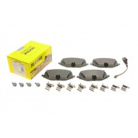 Колодки гальмівні (передні) VW Caddy/Golf VII/Skoda Octavia/Seat Leon 19- (з датчиком) (TRW)