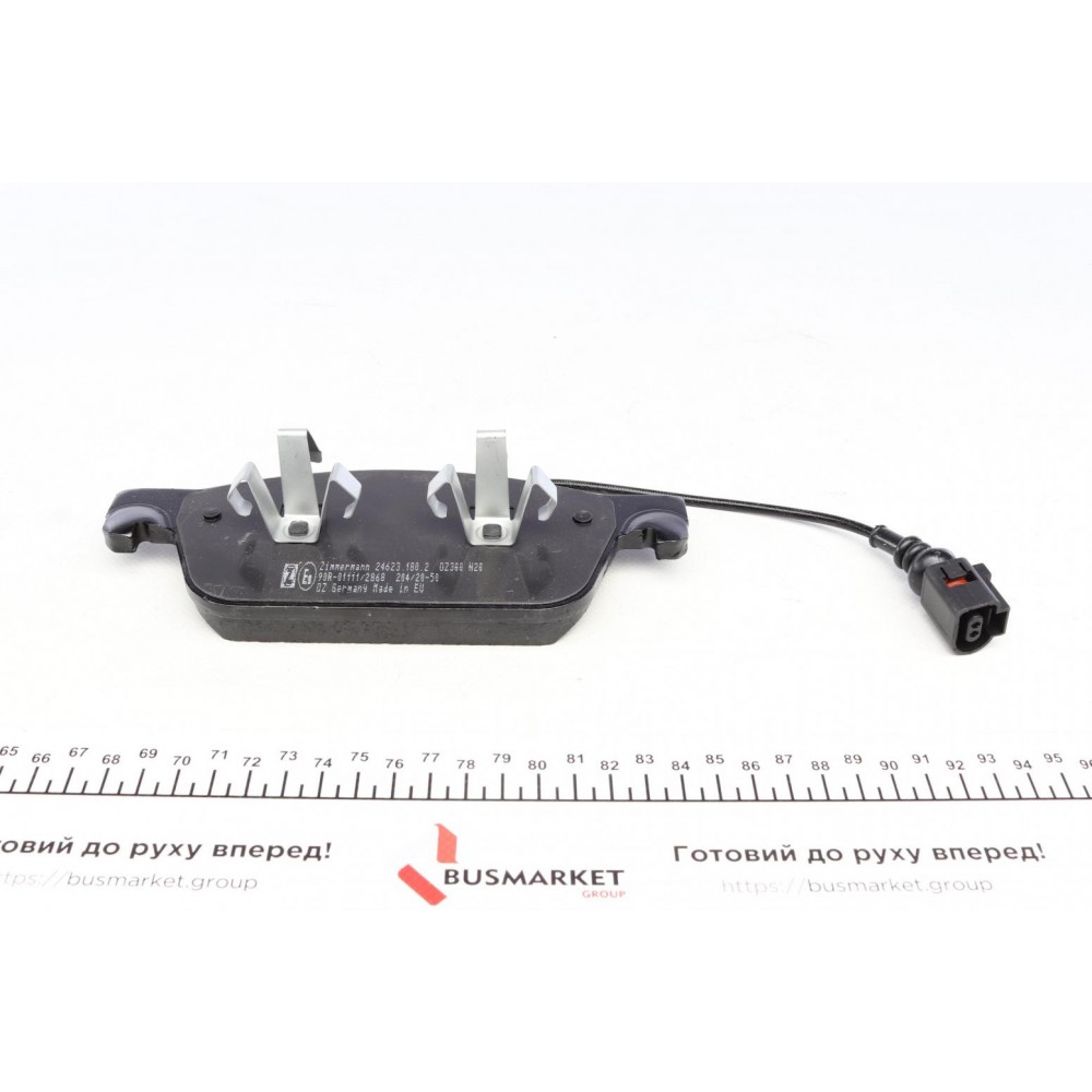 Колодки гальмівні (передні) VW T5 03-/T6 15- (Ate) (з датчиком)