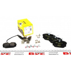Колодки гальмівні (задні) VW T4 1.8-2.8 90-03 R15 (Lucas) Q+ (з датчиком)