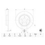 Диск тормозной (задний) Ford C-max/Focus II/Volvo C30/C70/S40/V50 04-12/V40 12-(280x11)