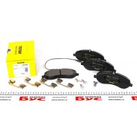 Колодки гальмівні (передні) Fiat Scudo/Citroen Jumpy/Peugeot Expert 07- (Lucas) Q+ (з датчиком)