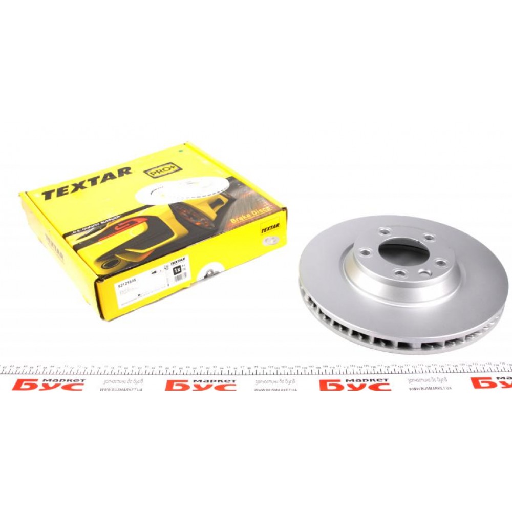 Диск гальмівний (передній) Audi Q7 06-15/Porsche Cayenne 02-/VW Touareg 02-10 (350x34) (R) PRO+