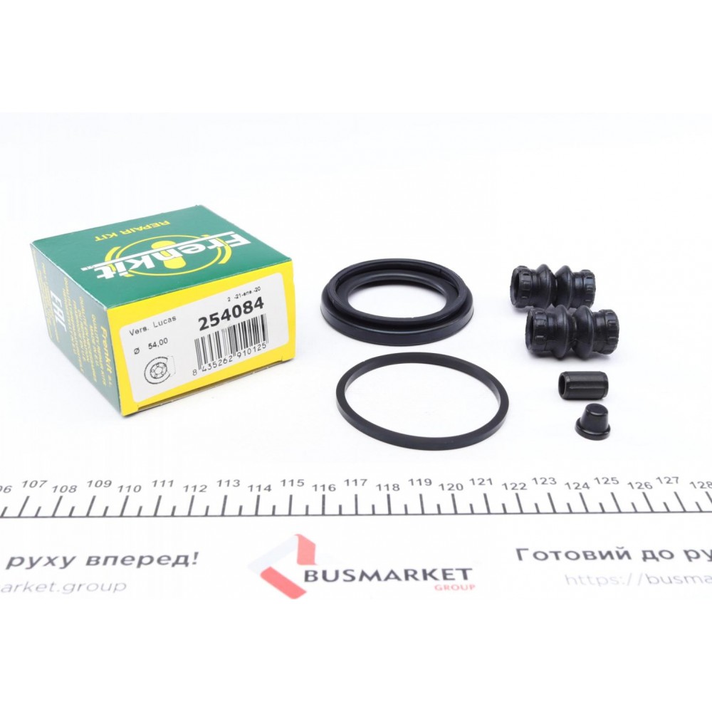 Ремкомплект супорта (переднього) Skoda Fabia 07-14/Ford Fiesta 12- (d=54mm) (Lucas)