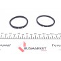 Ремкомплект супорта (переднього) Lexus RX 350/Toyota Rav 4 08- (d=45mm) (Akebono)
