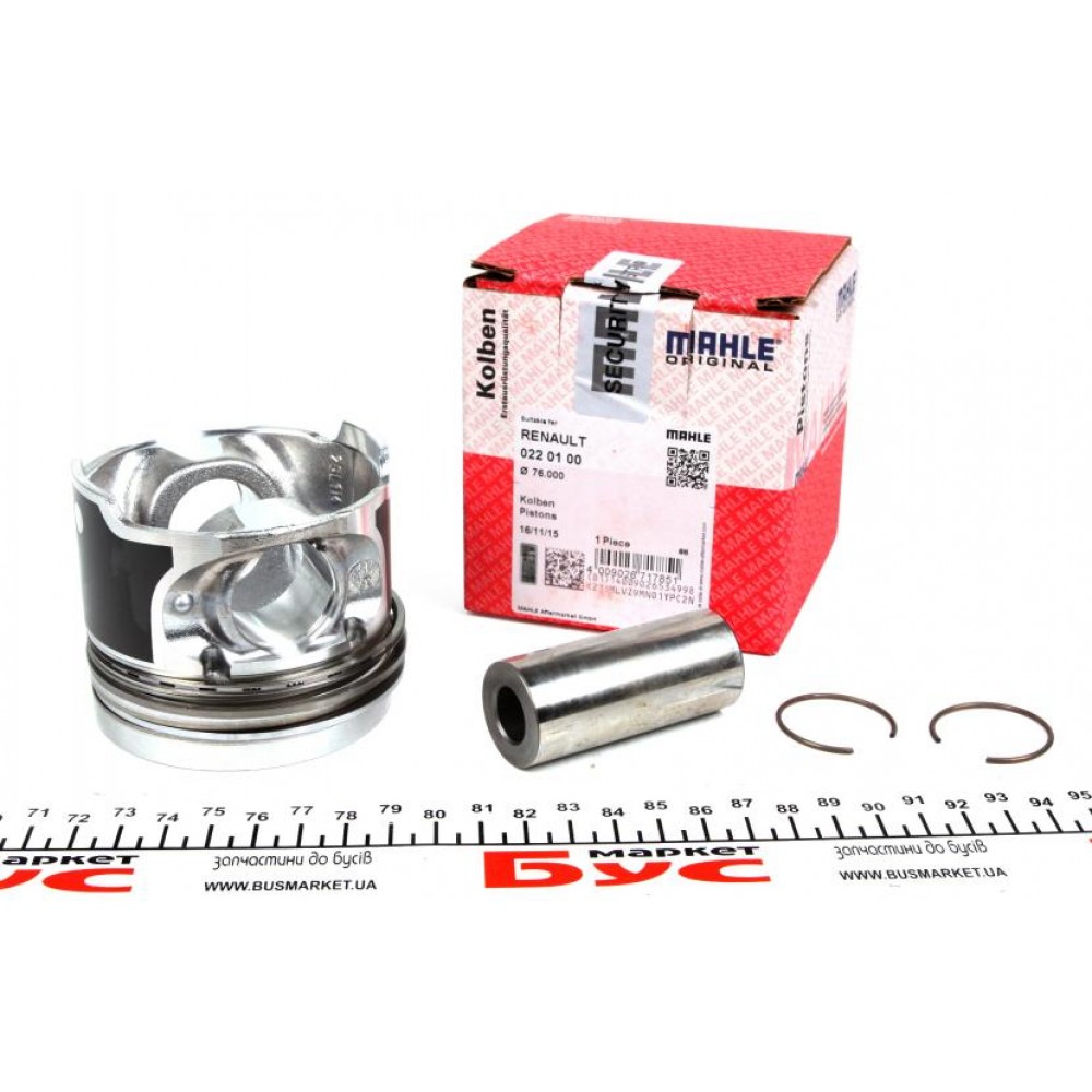 Поршень Renault Kangoo 1.5dCi 01- (76.00mm/STD)(Палець 26mm)