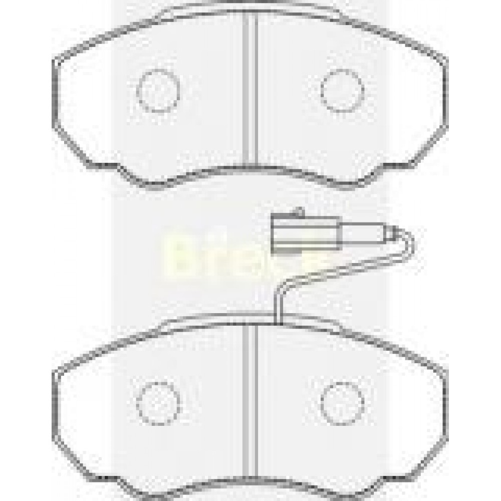Колодки гальмівні (передні) Citroen Jumper/Fiat Ducato/Peugeot Boxer 02- R15