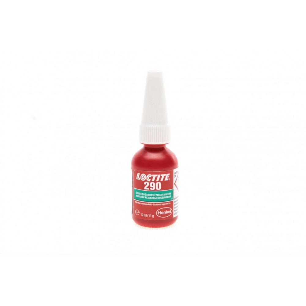 LOCTITE 290 BO 10ML PL/RU фіксатор різьби (зелений) (середня фіксація) (проникаючий)