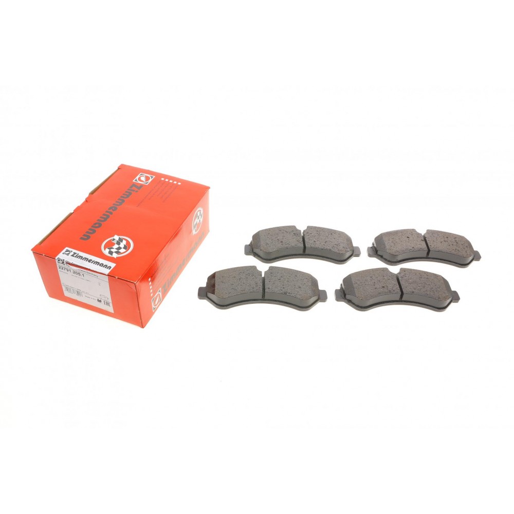 Колодки гальмівні (задні) MB Sprinter (907) 511-519 CDI 18- (Brembo) (169x67x20)