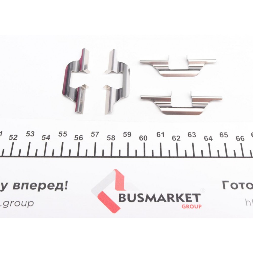 Планка супорта (заднього) прижимна (к-кт) VW Golf III/IV/Seat Toledo 91- (Lucas)
