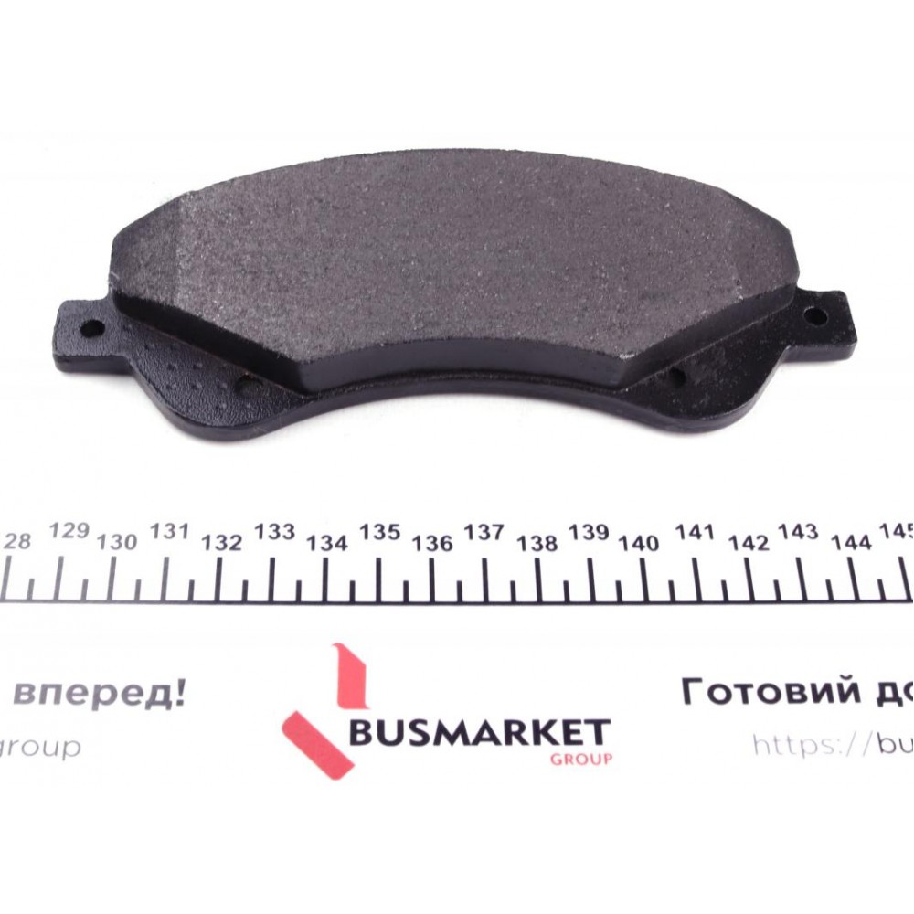Колодки гальмівні (передні) Ford Transit V347 06- (FWD) (Bosch) Q+ (з датчиком)