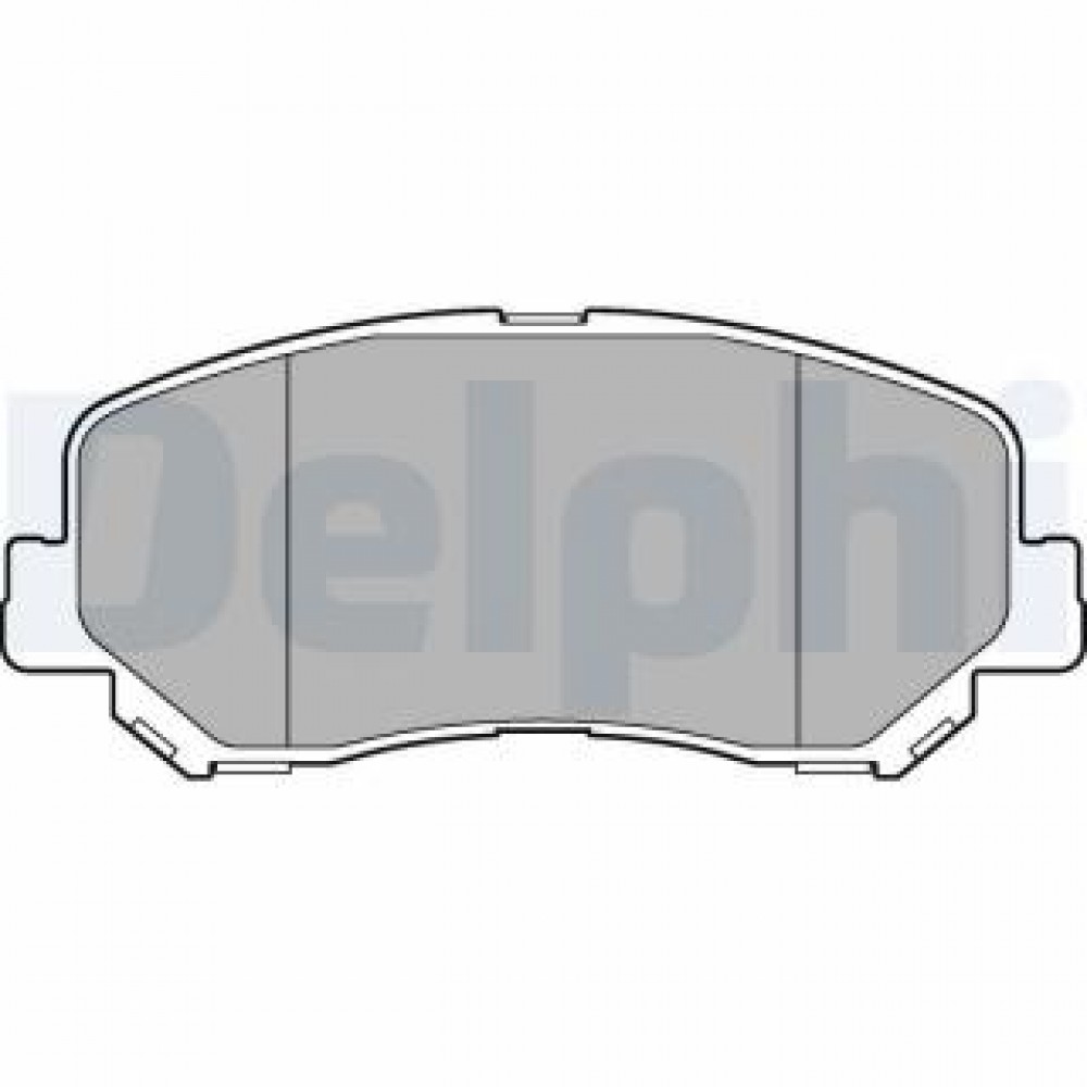 Колодки гальмівні (передні) Jeep Cherokee 2.0-2.2 CRD/3.2 13- (Akebono)