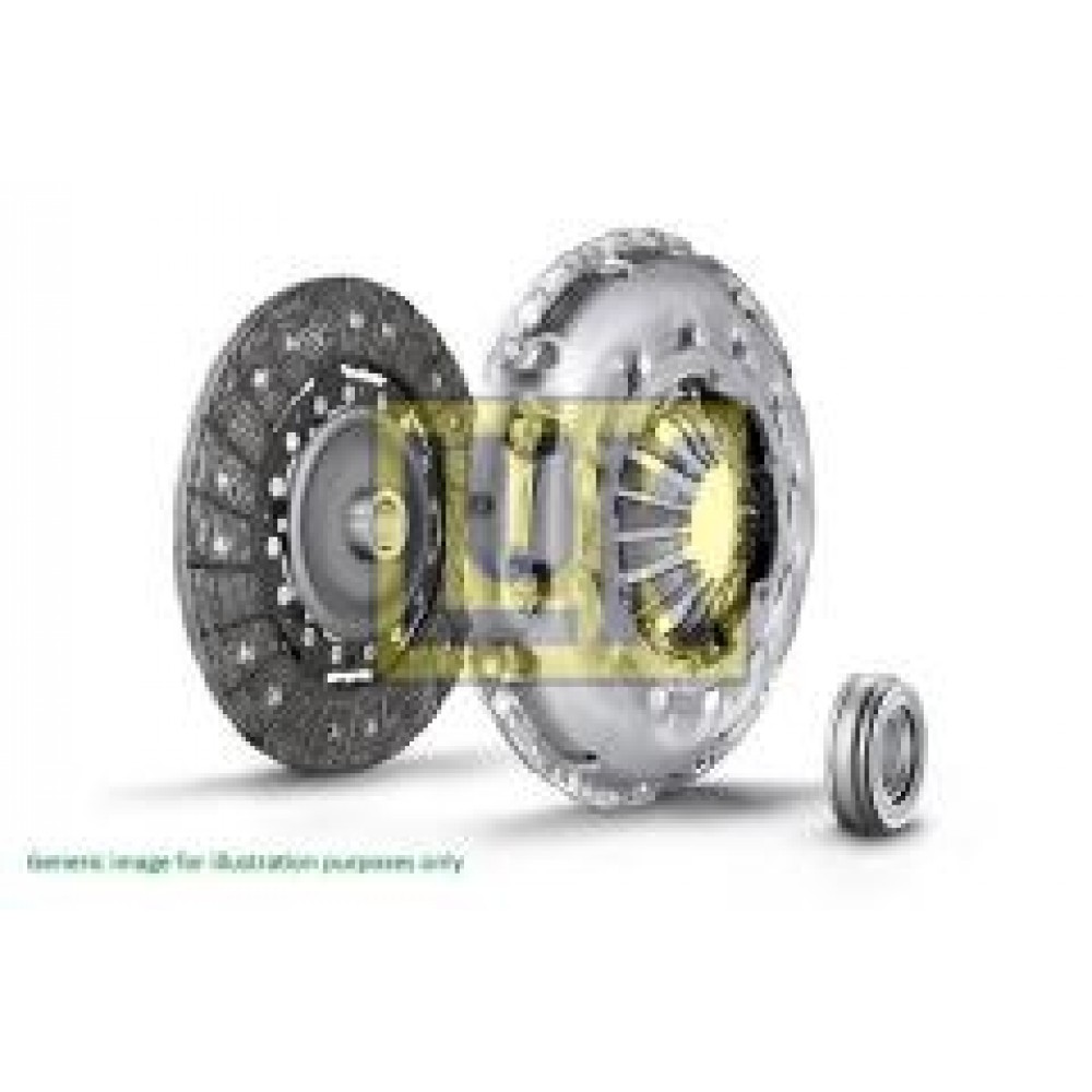 Комплект зчеплення Toyota Hilux 2.4D -97 (d=230mm) (+вижимний)