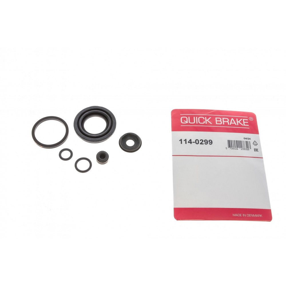 Ремкомплект супорта (заднього) Hyundai i20/KIA Picanto 11- (d=34mm) (Mobis)