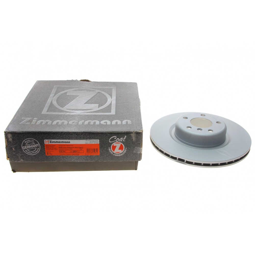 Диск гальмівний (задній) BMW 1 (F20/F21)/3 (F30/F31)/4 (F32/F36) 11- (345x24) (с покрыт.) (в вент.)