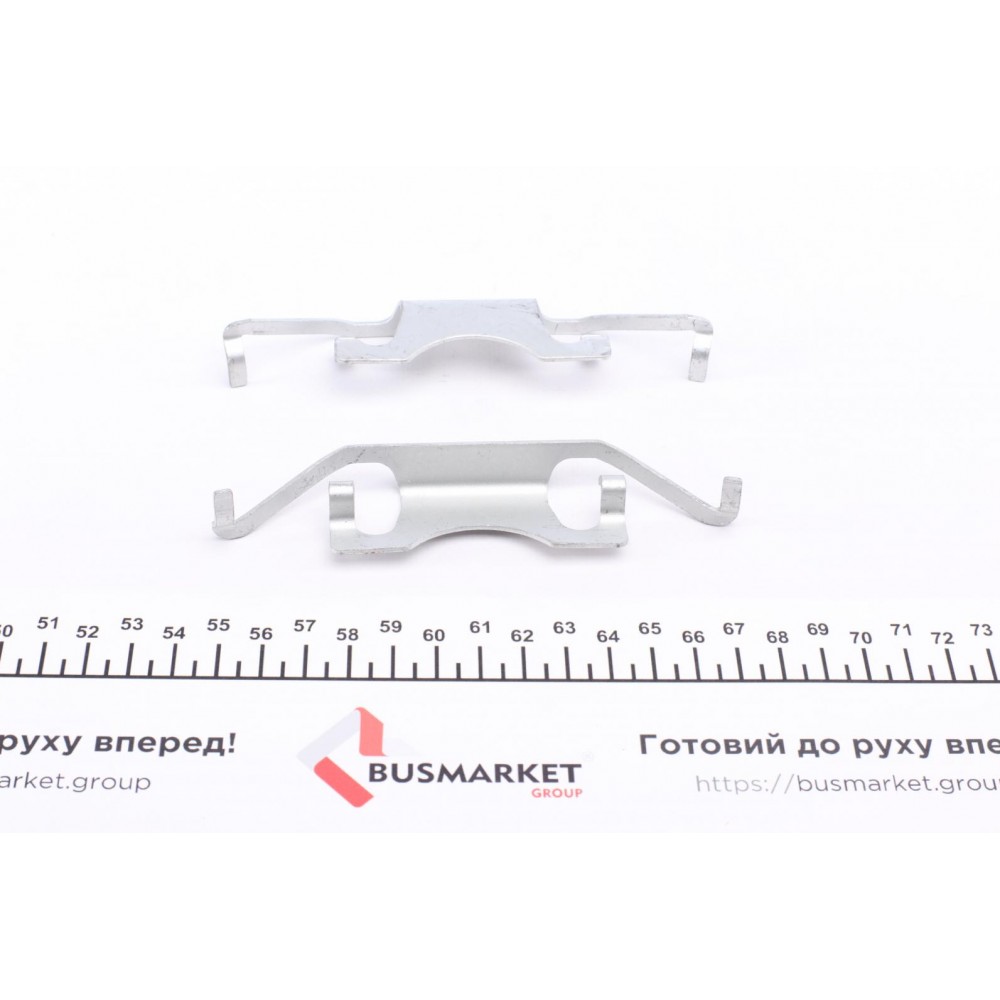 Планка супорта (заднього) прижимна (к-кт) MB E- class (W211) 02-09 (Ate)