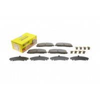 Колодки гальмівні (передні) Jeep Wrangler 17-/Fiat Freemont 11- (Akebono)
