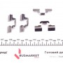 Планка супорта (заднього) прижимна (к-кт) Renault Scenic I/Megane II 98-