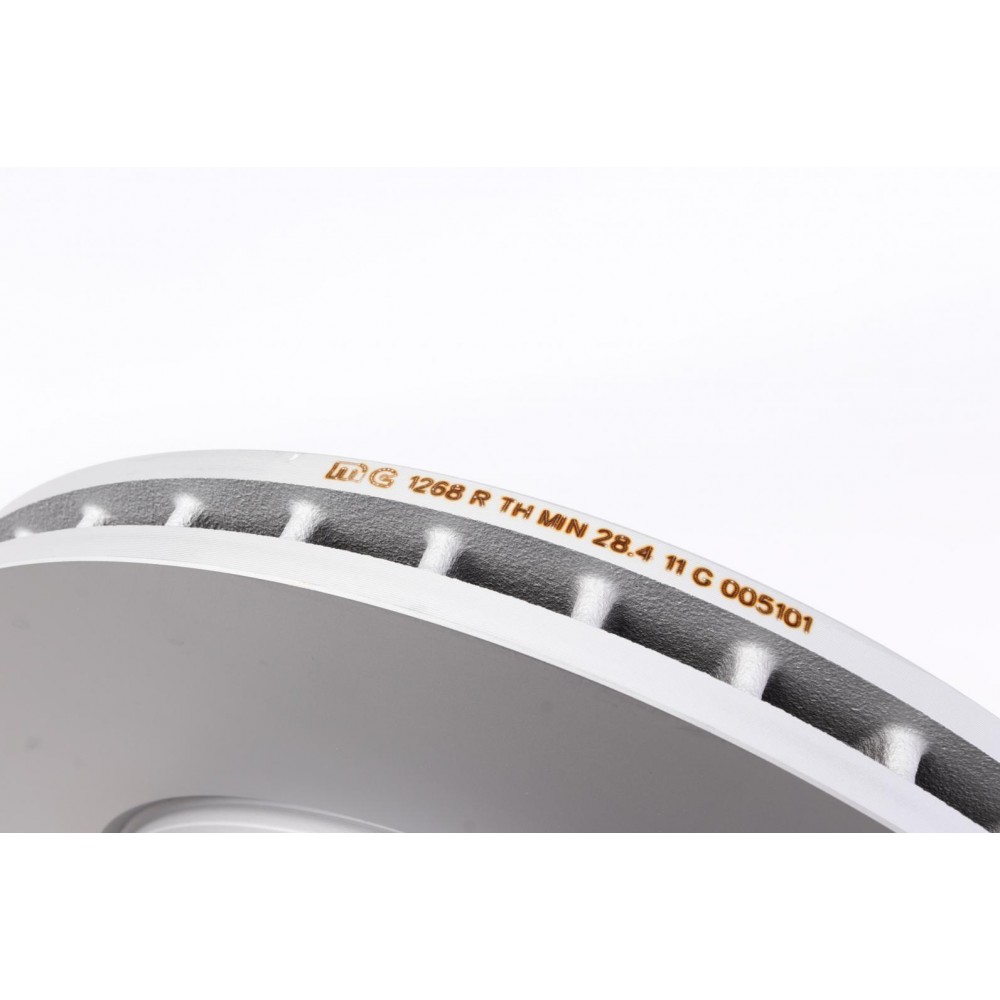 Диск гальмівний (передній) BMW 5 (F10/F11)/6 (F12/F13)/7 (F01-04) 11- (348x30) (з покр.) (вентил.)