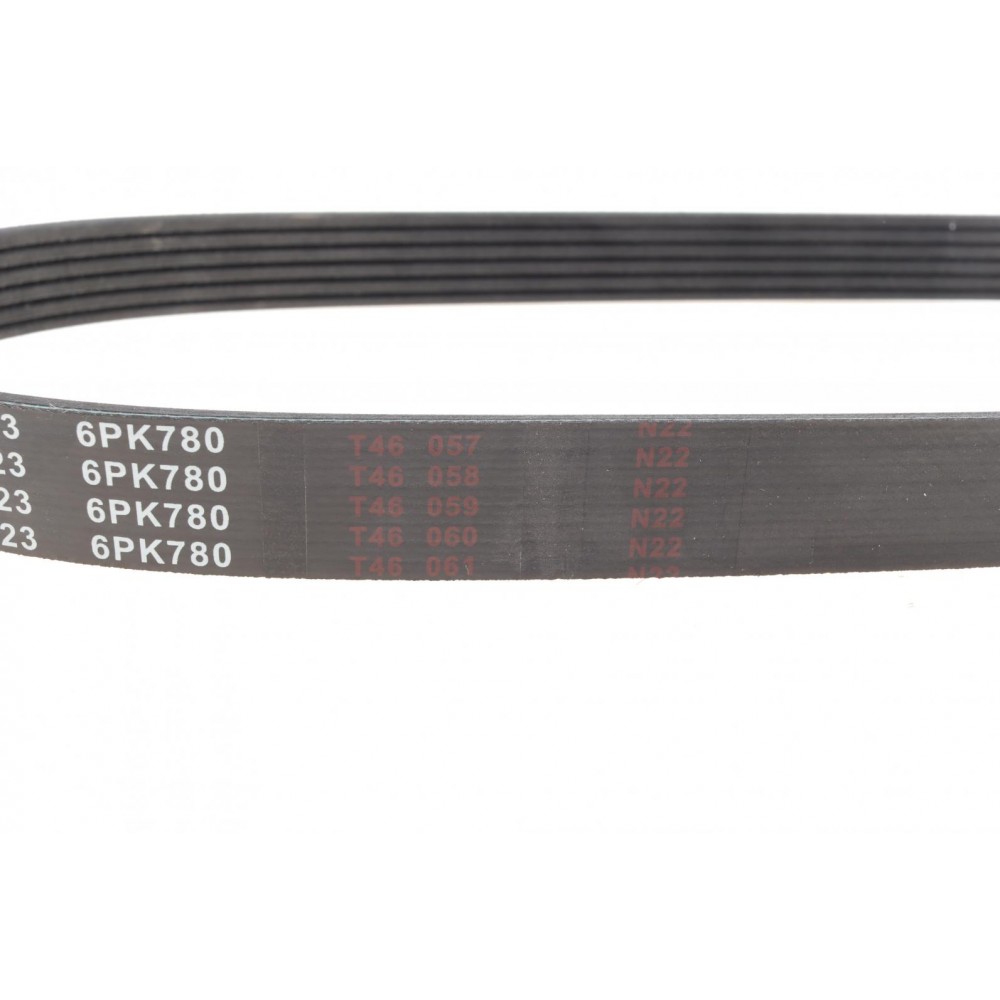Ремінь генератора Citroen C4/ Peugeot 307 1.6HDi 04-/ Toyota Echo/ Yaris 1.0-1.3 99- (6PK780)