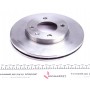 Диск гальмівний (передній) Audi 80 75-86/Seat Cordoba/Ibiza 93-02/VW Golf/Polo 75-02 (239x20) (вент.)