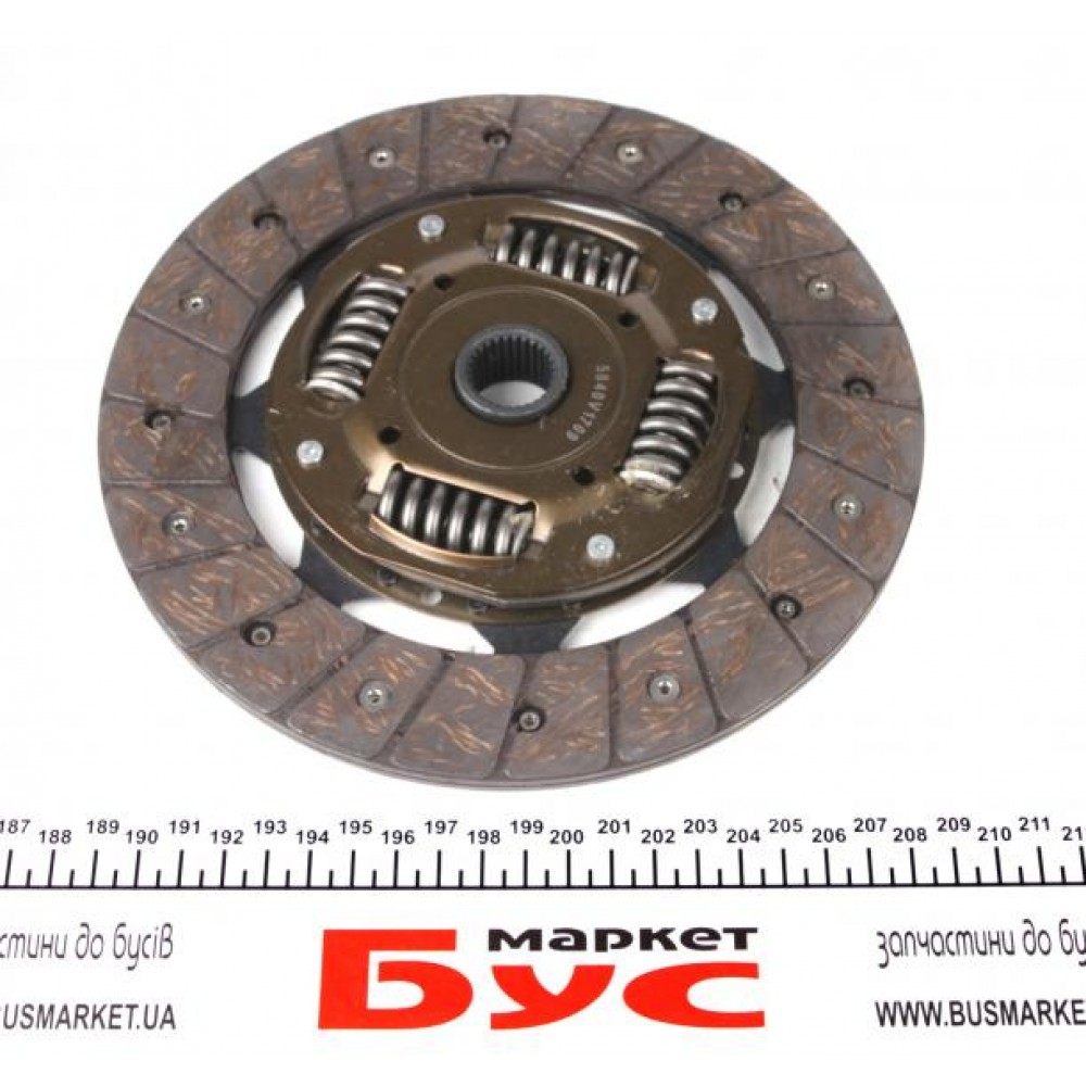 Комплект зчеплення VW T4 1.9D/TD 91- (d=215mm) (+вижимний)