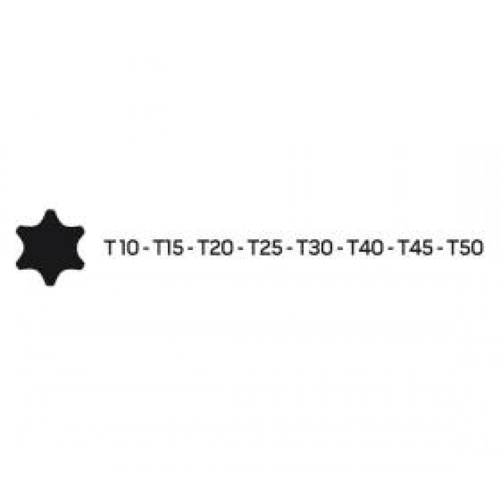 Набір ключів 6-гранних Г-подібних Torx (8шт)