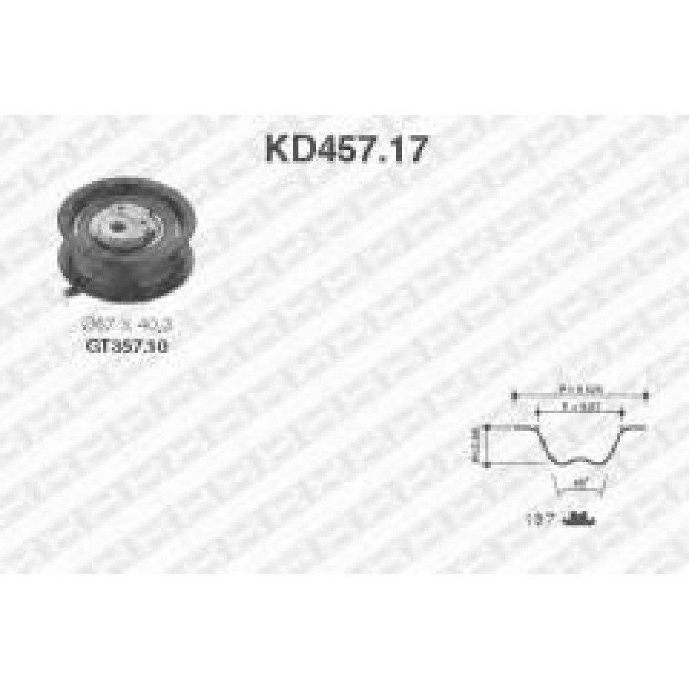 Комплект ГРМ VW T4 1.9D/TD (55426)