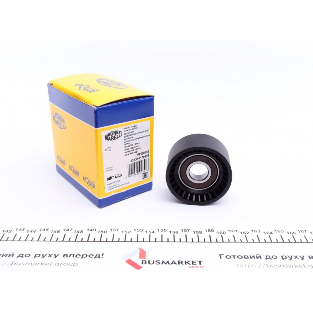 Ролик генератора Nissan Interstar/Primastar/Opel Movano 2.2d/2.5d 00- (натяжний) (60x31)